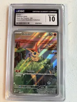 Pokemon TCG Victini Promo CGC 10 Holo Sv Scarlet Violet 208 English - Image 1