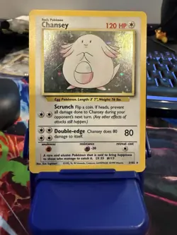 Pokemon TCG Chansey Base Set 3/102 (LP) - Image 3