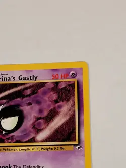 2000 Pokemon Gym Heroes - Sabrina's Gastly Common 93/132 - NM - Image 3