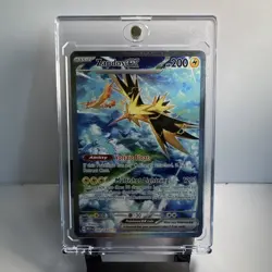 Pokemon Zapdos ex 202/165 SV: Scarlet & Violet 151 SIR Holo Full Art 200HP - Image 2