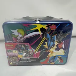 Pokemon TCG, 2025 Mega Evolution Fall Collector Chest Lunch Box Tin - Image 1