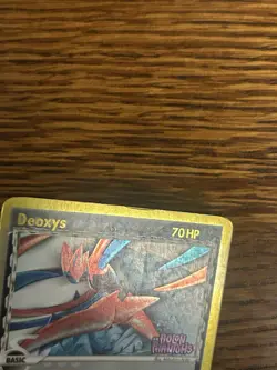 Deoxys Delta Species Reverse Holo Rare 3/110 EX Holon Phantoms Stamped Pokemon - Image 4