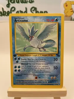 Articuno - 17/62 - 1st Edition Fossil - Pokemon TCG - LP/NM - see photos - Image 1