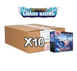 Pokemon Chaos Rising Elite Trainer Box - Factory Sealed Case (10 ETB's) - Image 1