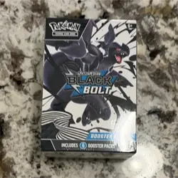 Pokemon TCG Scarlet & Violet—Black Bolt Booster Bundle 6 Packs English 2025 - Image 1