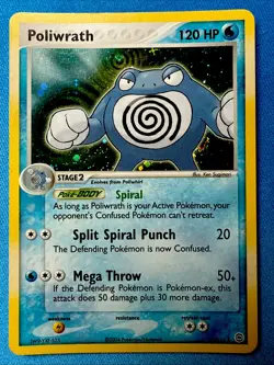 Poliwrath 11/112 HOLO RARE FireRed & LeafGreen 2004 Pokemon TCG - Image 1