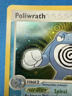 Poliwrath 11/112 HOLO RARE FireRed & LeafGreen 2004 Pokemon TCG - Image 5