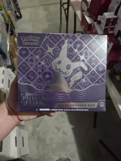 Pokemon TCG Scarlet & Violet Paldean Fates Factory Sealed Elite Trainer Box ETB - Image 1