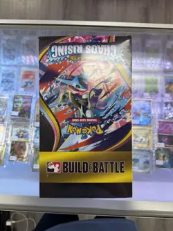 Pokemon Mega Evolution Chaos Rising Build & Battle Display SEALED - Image 1