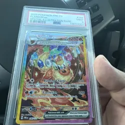 Pokemon Flareon EX 2025 Pre-EN 146/131 Special Illustration Rare PSA 9 - Image 3
