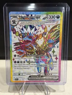 Pokemon TCG: S&V Surging Sparks - Hydreigon ex UR 223/191 - NM+ - Image 1