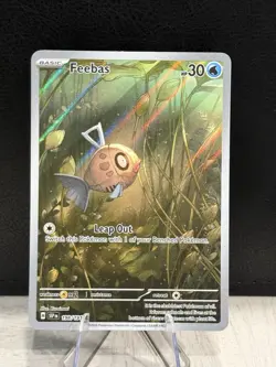 Pokemon TCG: S&V Surging Sparks - Feebas IR 198/191 - NM+ - Image 1