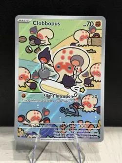 Pokemon TCG: S&V Surging Sparks - Clobbopus IR 207/191 - NM+ - Image 1