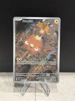 Pokemon TCG: S&V Surging Sparks - Stunfisk IR 202/191 - NM+ - Image 1