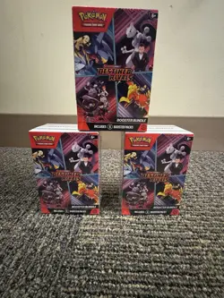 Pokemon S&V Destined Rivals Booster Bundles Set of 3 - Image 1