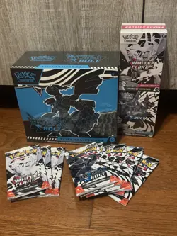 Sealed Black Bolt & White Flare Pokemon Collection - Image 1