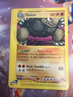 Golem 49/165 - Expedition Base Set Rare Pokemon TCG NM - Image 1