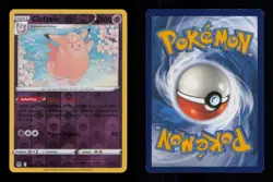 REVERSE HOLO CLEFABLE RARE 063/196 LP POKEMON - Image 3