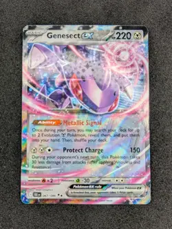 Genesect EX 067/086 - Double Rare - Black Bolt - Pokemon - English - NM - Image 1