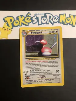 Pokemon - Porygon 2 - Neo Revelation - Holo - English - 12/64 - Near Mint - Image 1