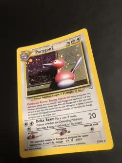 Pokemon - Porygon 2 - Neo Revelation - Holo - English - 12/64 - Near Mint - Image 4