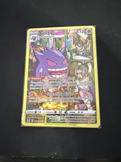 2022 Pokemon Lost Origin Gengar TG06/TG30 Trainer Gallery Full Art Holo NM - Image 1