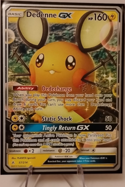 The Pokemon Company Dedenne GX World Championship Decks Ultra Rare Beast 57/214 - Image 1