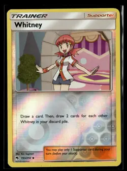 Pokemon TCG SM - Lost Thunder #193/214 Whitney REVERSE HOLO - Image 1