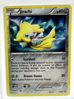 2015 Pokemon XY Jirachi XY67 Breakthrough Blister Black Star Promo NM-MT PSA 8 - Image 3