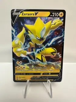 Zeraora V 053/159 - Crown Zenith - Pokemon TCG - Holo-Rare - NM - Image 1