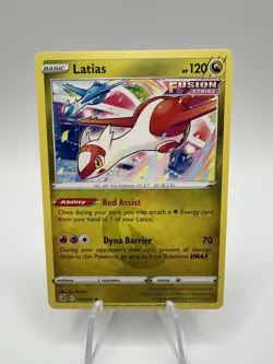 Latias 193/264 Fusion Strike Non-Holo Rare Pokemon TCG LP - Image 1