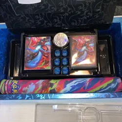 POKEMON MEGA CHARIZARD X EX UPC ULTRA PREMIUM COLLECTION EMPTY BOX PLAY MAT 2nd - Image 3