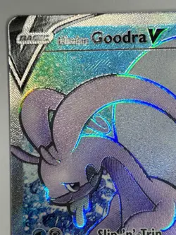 Pokemon Hisuian Goodra V 187/196 Lost Origin Holo Full NM - Image 2
