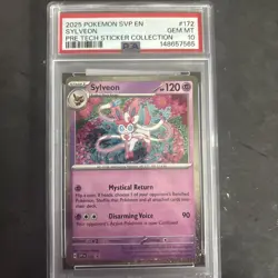 2025 Pokemon Sv Black Star Promo Sylveon PSA Gem Mint 10 - Image 1