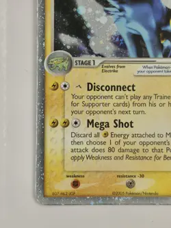 Manectric EX 101/107 Deoxys Holo LP Pokemon TCG - Image 4