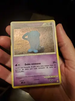 2010 Pokemon HeartGold & SoulSilver Wobbuffet Spanish #13 Holo Rare PACK FRESH - Image 3