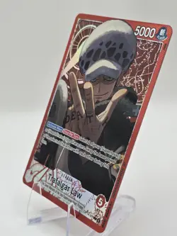 Trafalgar Law - OP14-001 (Alternate Art) OP14-001 The Azure Sea's Seven Foil NM - Image 3