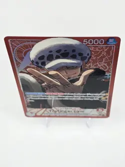 Trafalgar Law - OP14-001 (Alternate Art) OP14-001 The Azure Sea's Seven Foil NM - Image 4