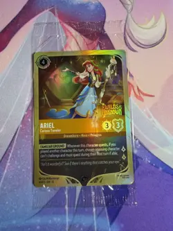 Sealed FOIL PROMO Ariel - Curious Traveler 43/P3 Disney Lorcana Wilds Unknown - Image 1
