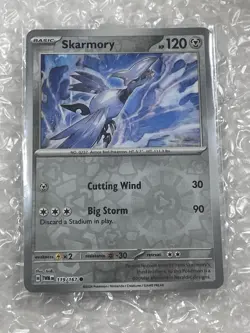Skarmory 119/167 Twilight Masquerade Reverse Holo Pokemon TCG Card - Image 1