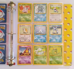Original 102 Pokemon Cards 1999 [NM-LP] 100% Complete Set + 100 Extra Originals! - Image 5