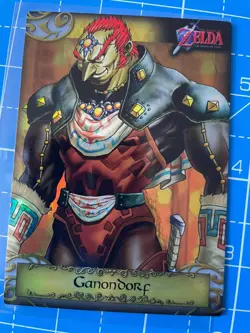 Legend Of Zelda Enterplay Trading Card 2016 Link Gold Foil G1 - Image 1