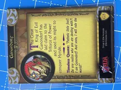 Legend Of Zelda Enterplay Trading Card 2016 Link Gold Foil G1 - Image 3