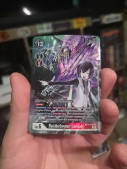 Digimon Card Game BlackWarGreymon X Antibody BT11-074 SR TCG Near Mint - Image 1