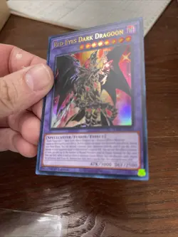 Red-Eyes Dark Dragoon RA02-EN021 Ultra Rare 1st Edition Yugioh Card NM - Image 3