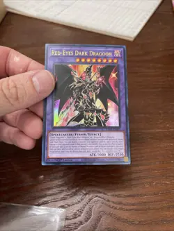 Red-Eyes Dark Dragoon RA02-EN021 Ultra Rare 1st Edition Yugioh Card NM - Image 4