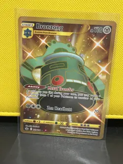 Bronzong - 223/198 - Pokemon Chilling Reign Sword & Shield Secret Rare Card NM - Image 1