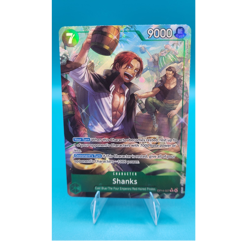 Bandai One Piece Card Game Shanks OP14-027 OP-14 Rare Alt Art Holo - Image 1