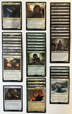 MTG Magic The Gathering Azban Frodo And Samwise Budget 100 Card Commander Deck - Image 2