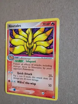 Ninetales Power Keepers Regular Card 19/108 Nm - Image 3